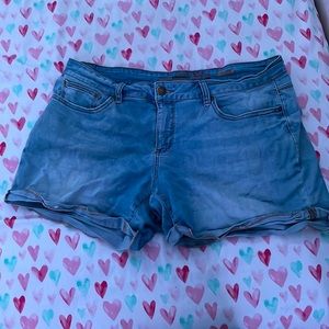 faded glory jean shorts